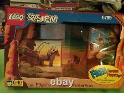 SEALED BOX Wild West LEGO System 6799 Set of 2 models & play stage 69 pcs 1997