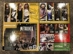 Sealed New Metallica Harvesters Of Sorrow Stage Box Figures McFarlane Toys NIB