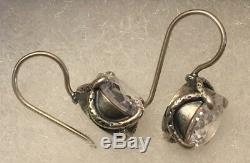 Silpada CENTER STAGE Cubic Zirconia Sterling Silver Earring W1863 MINT IN BOX