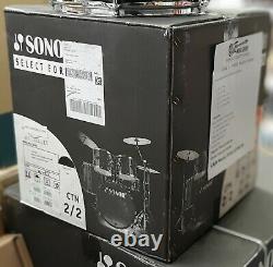 Sonor Select Force Stage 3 5-piece Shell Pack Piano Black, NEW IN BOX, Free Ship