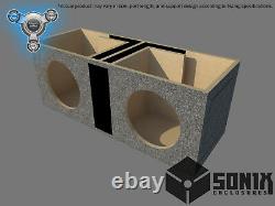 Stage 1 Dual Ported Subwoofer Mdf Enclosure For Jl Audio 10w3v3 Sub Box