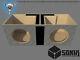 Stage 1 Dual Ported Subwoofer Mdf Enclosure For Orion Hcca10 Sub Box