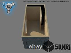 Stage 1 Ported Subwoofer Mdf Enclosure For Audio Pipe Txx-bd4-12 Sub Box