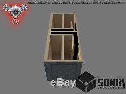 Stage 2 Dual Ported Subwoofer Mdf Enclosure For American Bass Xr12 Sub Box