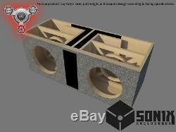 Stage 2 Dual Ported Subwoofer Mdf Enclosure For Jl Audio 10w3v3 Sub Box