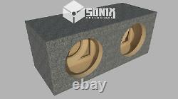 Stage 2 Dual Sealed Subwoofer Mdf Enclosure For Audio Pipe Txx-bd3-12 Sub Box
