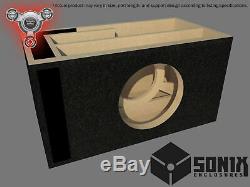 Stage 2 Ported Subwoofer Mdf Enclosure For Audio Frog Gb12 Sub Box