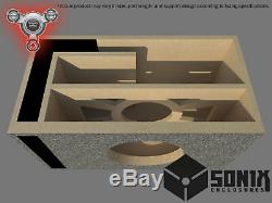 Stage 2 Ported Subwoofer Mdf Enclosure For Fi Car Audio Ssd12 Ssd 12 Sub Box