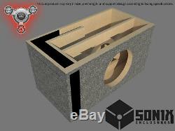 Stage 2 Ported Subwoofer Mdf Enclosure For Skar Audio Ddx-10 Sub Box