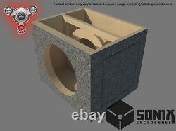 Stage 2 Sealed Subwoofer Mdf Enclosure For Audio Frog Gb12d4 Sub Box