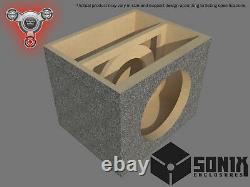 Stage 2 Sealed Subwoofer Mdf Enclosure For Audio Frog Gb12d4 Sub Box