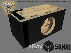 Stage 3 Ported Subwoofer Mdf Enclosure For Audiobahn Awis12j Sub Box