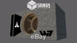 Stage 3 Special Edition Ported Subwoofer Box Jl Audio 12w7ae Sub Black