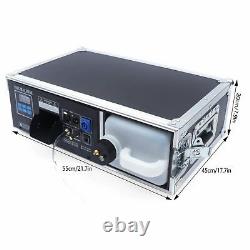 Stage Effect Hazer 1500W Mist Haze Machine & Flight Box 3.5L DJ DMX Control HOT
