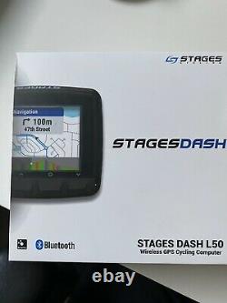 Stages Dash L50 Cycling Computer new opened box