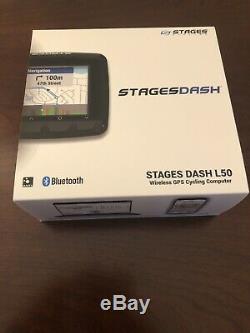 Stages Dash L50 GPS Cycling Computer. Never Used, Brand New In Box