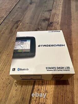 Stages Dash computer L50 GPS Cycling Computer, Black, brand-new, in-the-box