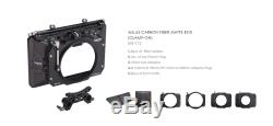 TILTA 3-stage 4×5.65 Carbon Fiber Matte Box Clamp on MB-T12 with15mm Rod adapter