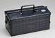 TOYO STEEL 2-stage tool box ST-350 8 colors 17.7 × 6.3 × 8.4in NEW