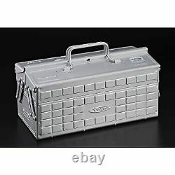 TOYO Steel 2-stage tool box ST-350SV (silver) from Japan Carpentry