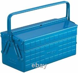 TRUSCO? 2-Stage Tool Box ST-3500-B Made in JAPAN NEW Blue Cantilever Steel