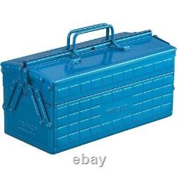 TRUSCO TWO-Stage Tool Box ST-350-B Blue Made In Japan Fast Shipping