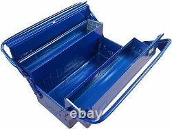 TRUSCO (Torasuko) 2-stage tool box 350X160X260 blue ST-3500-B