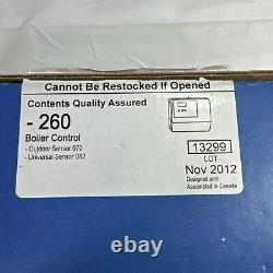 Tekmar 260 Boiler Control LCD Push Button Single-Stage 24v-240v NEW OPEN BOX