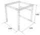 Trade Show Booth Trusses DJ Stage 10ftx10ftx10ft Aluminum Box Truss Exhibition