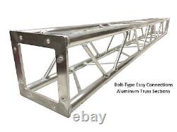 Trade Show Booth Trusses DJ Stage 20ftx10ftx12.5ft Aluminum Box Truss Exhibition