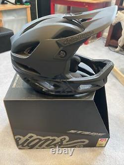 Troy Lee Designs Stage Helmet Stealth Midnight XS/SM. New Open Box
