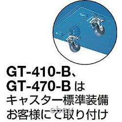 Trusco Three-Stage DIY Tool Box GT470B Blue W472xD220xH343 Steel from Japan New