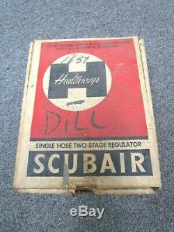 Vintage Healthways Scubair 1665 Two-stage Single Hose Regulator New W Box