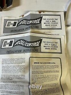 Vintage NOS Hurst Line Lock System Roll Control Kit 174 4394 New in Box AWESOME