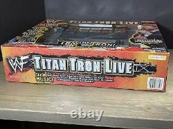 WWF Jakks Pacific 1999 Titan Tron Live Entrance Stage with Vince McMahon NEW