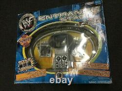 WWF WWE Jakks Entrance Stage Electronic Light Sounds Wrestling Playset, NEW OB