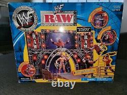 WWF WWE Jakks Pacific Raw is War Backstage Entrance Stage Playset