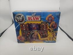 WWF WWE Jakks Pacific Raw is War Entrance Stage Playset New Open Box