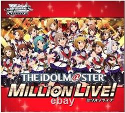 Weiss Schwarz Idolmaster Million Live Welcome to the New Stage Booster Box Case