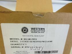 Western Medica 2 Stage M2-540-15FG O2 Regulator New Open Box