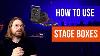 Why To Use A Stage Box
