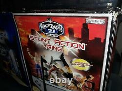 Wrestlemania 21 Value Pack Entrance Stage And Stunt Action Ring Combo Set In Box
