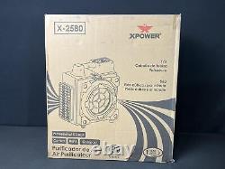 XPower X-2580 Scrubber Purifier 4-Stage Professional HEPA New Open Box