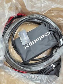 XSPRO 8 X 4 Channel 50' Pro Audio Low Profile Stage Box Snake Cable