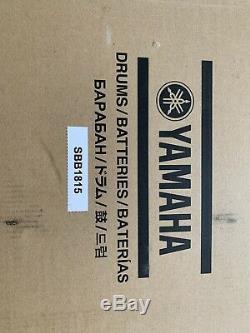 Yamaha Birch Bass Drum Stage Custom 18 Polar White Complete Boxed New