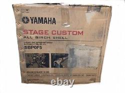 Yamaha Stage Custom All Birch Shell (SBP0F5) Cranberry Red OPEN BOX (READ)