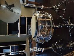 Yamaha Stage Custom Steel Snare Drum open box & Upgraded unplayed 6 1/4 X 14