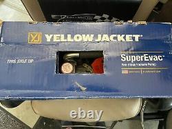Yellow Jacket 93560 SuperEvac Two-Stage Vacuum Pump 6 CFM USA NEW IN BOX